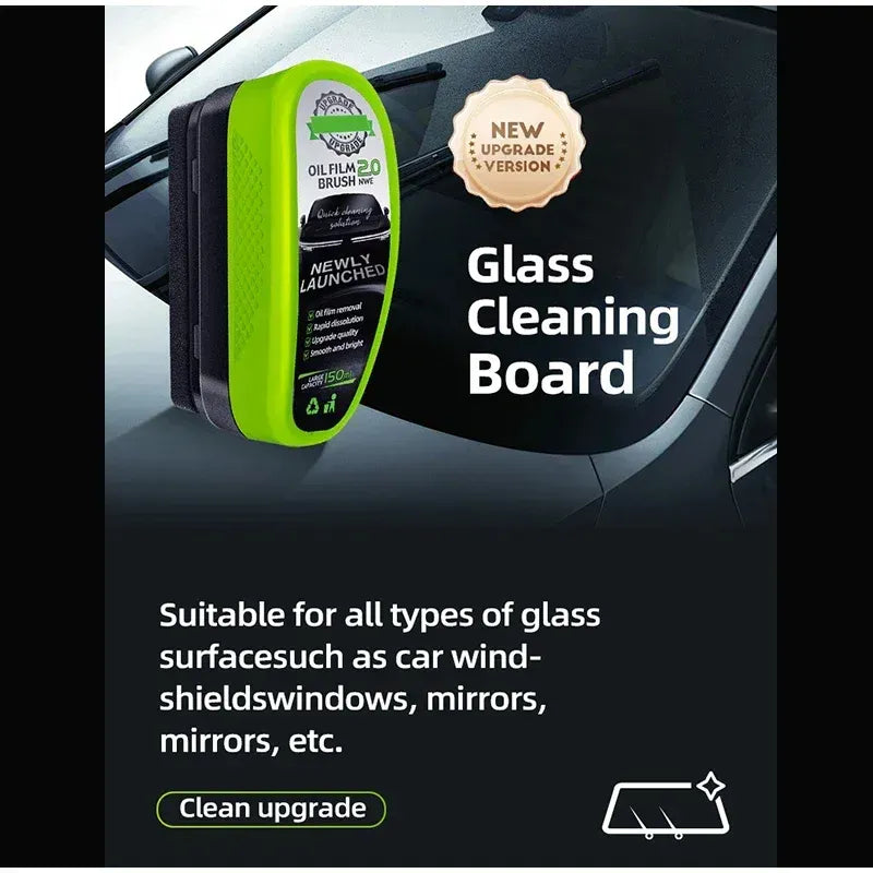 Car Glass Oil Film Remover-3pcs
