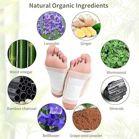 🌿10 Pads- Kiyome Kinoki Cleansing Detox Foot Pads 🌿