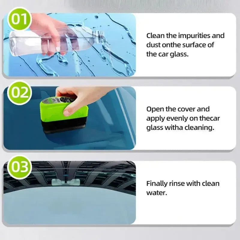 Car Glass Oil Film Remover-1pcs