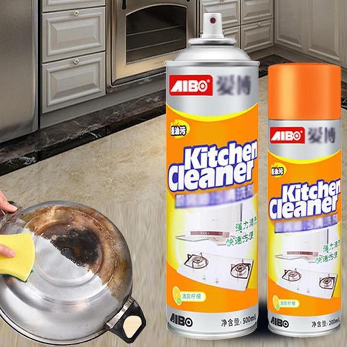 Powerful Foam Kitchen Cleaner Spray-2 pcs