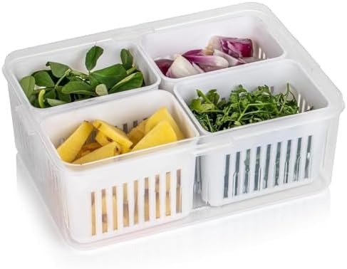 Refrigerator Vegetable Storage Box Organizer-2 Set