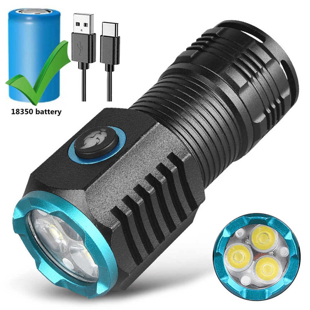 Strong Light 3*SST20 LED Mini EDC Flashlight