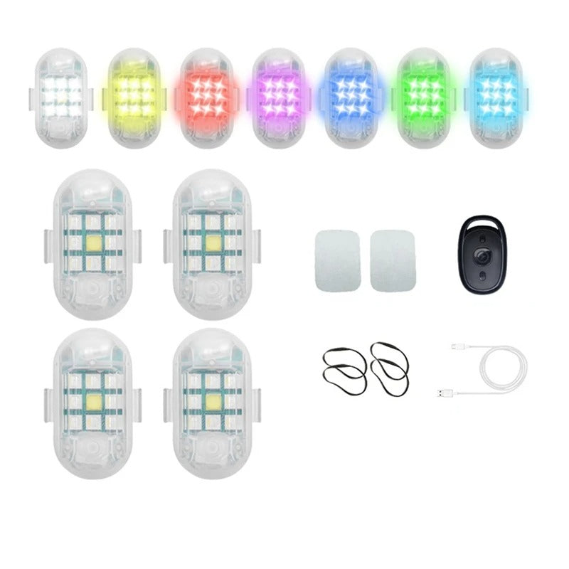 Wireless Remote Control Multimode LED Flashing Light