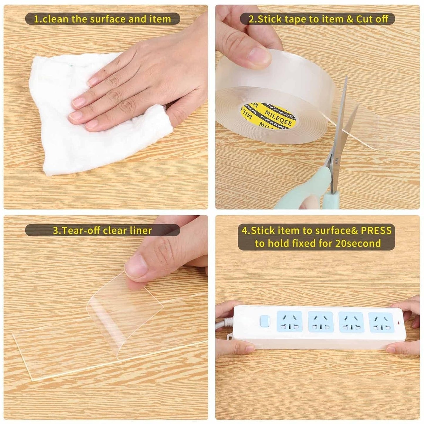 Strong Adhesive Double Sided Tape-10 Meter