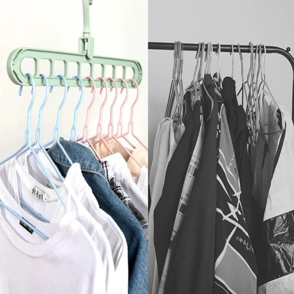 ৫ পিস-Multifunctional Foldable Clothes Hanger