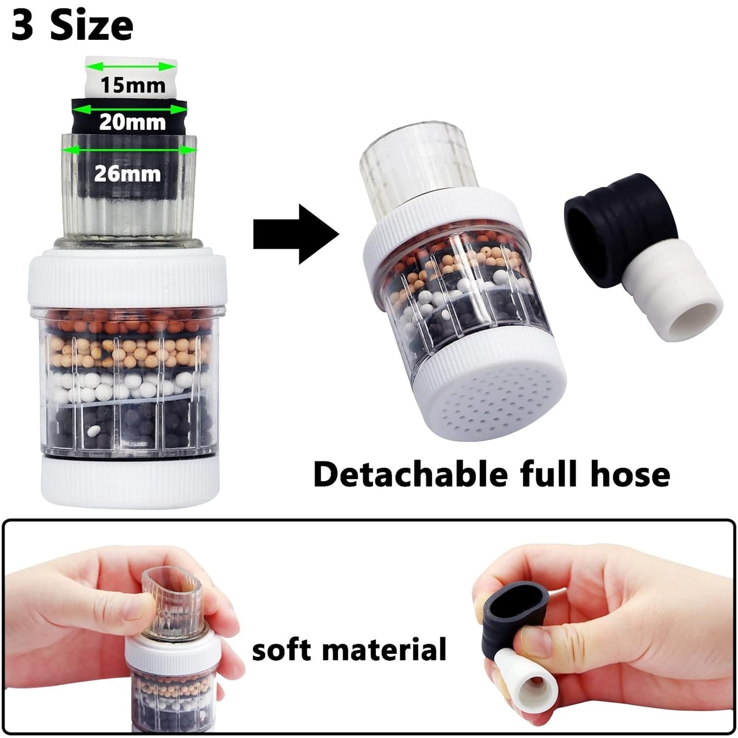 Activated Carbon Tap Filter-1pcs