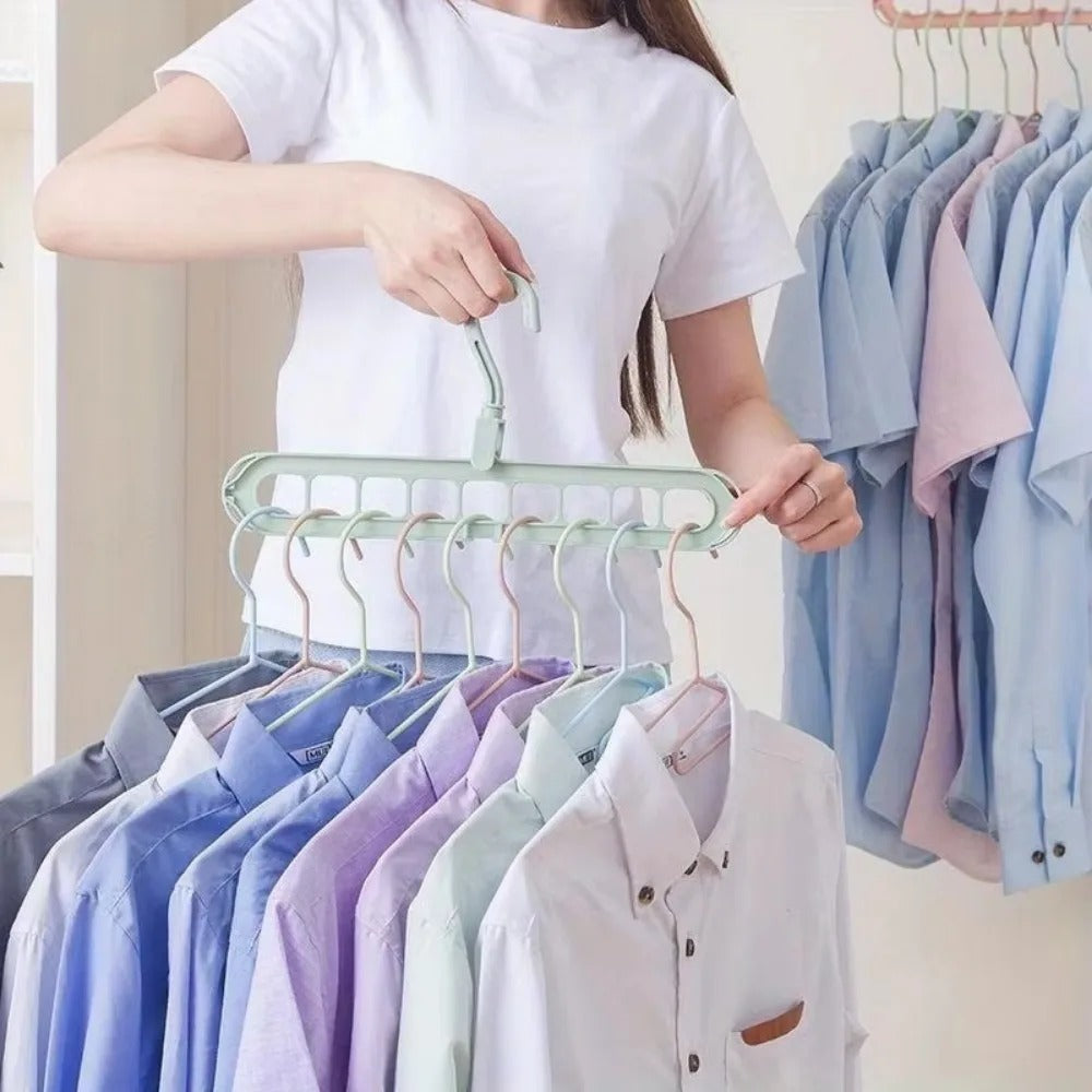 ৫ পিস-Multifunctional Foldable Clothes Hanger