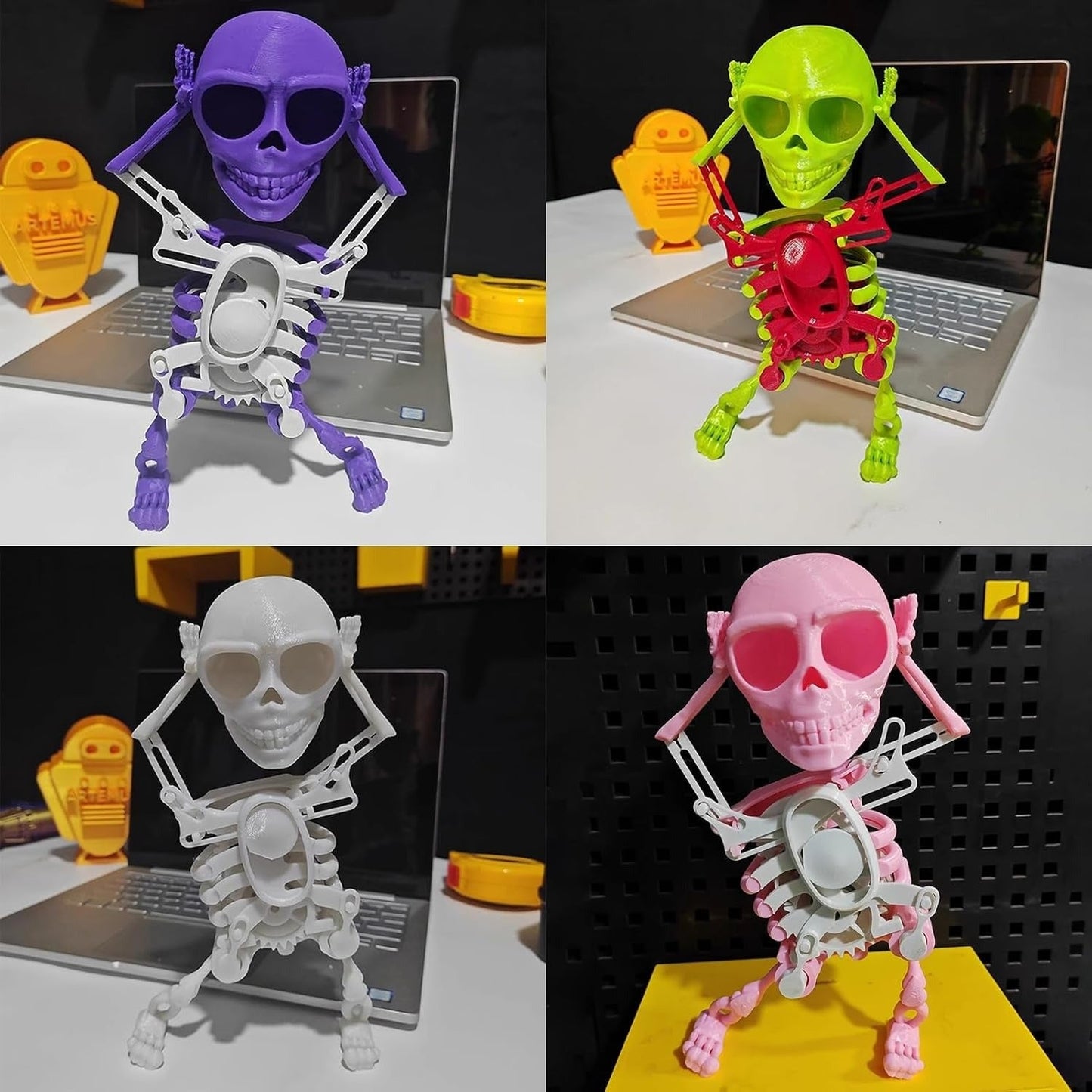 Dancing and Swinging Skull Toy