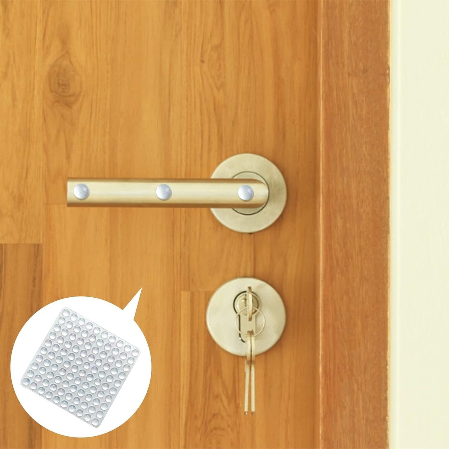 💰 ৫০ পিস মাত্র ৪৫০ টাকা!-Silicone Door Bumpers