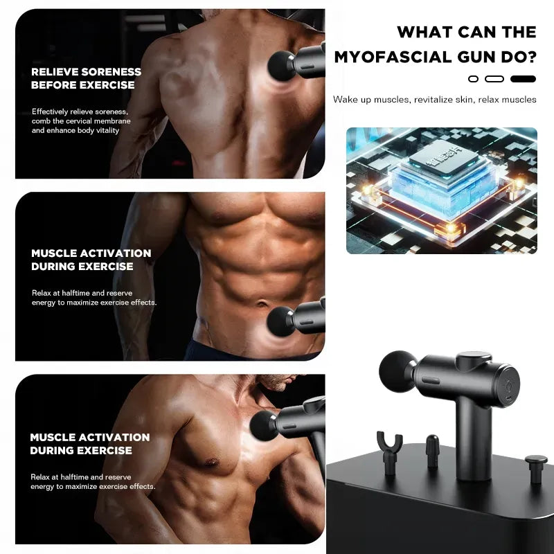 Massage Gun Muscle Relaxation Device