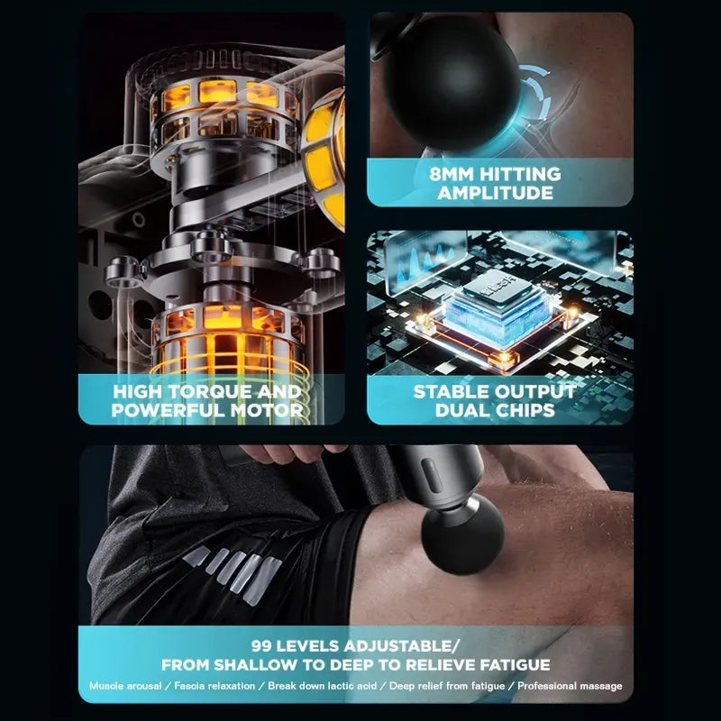 Massage Gun Muscle Relaxation Device