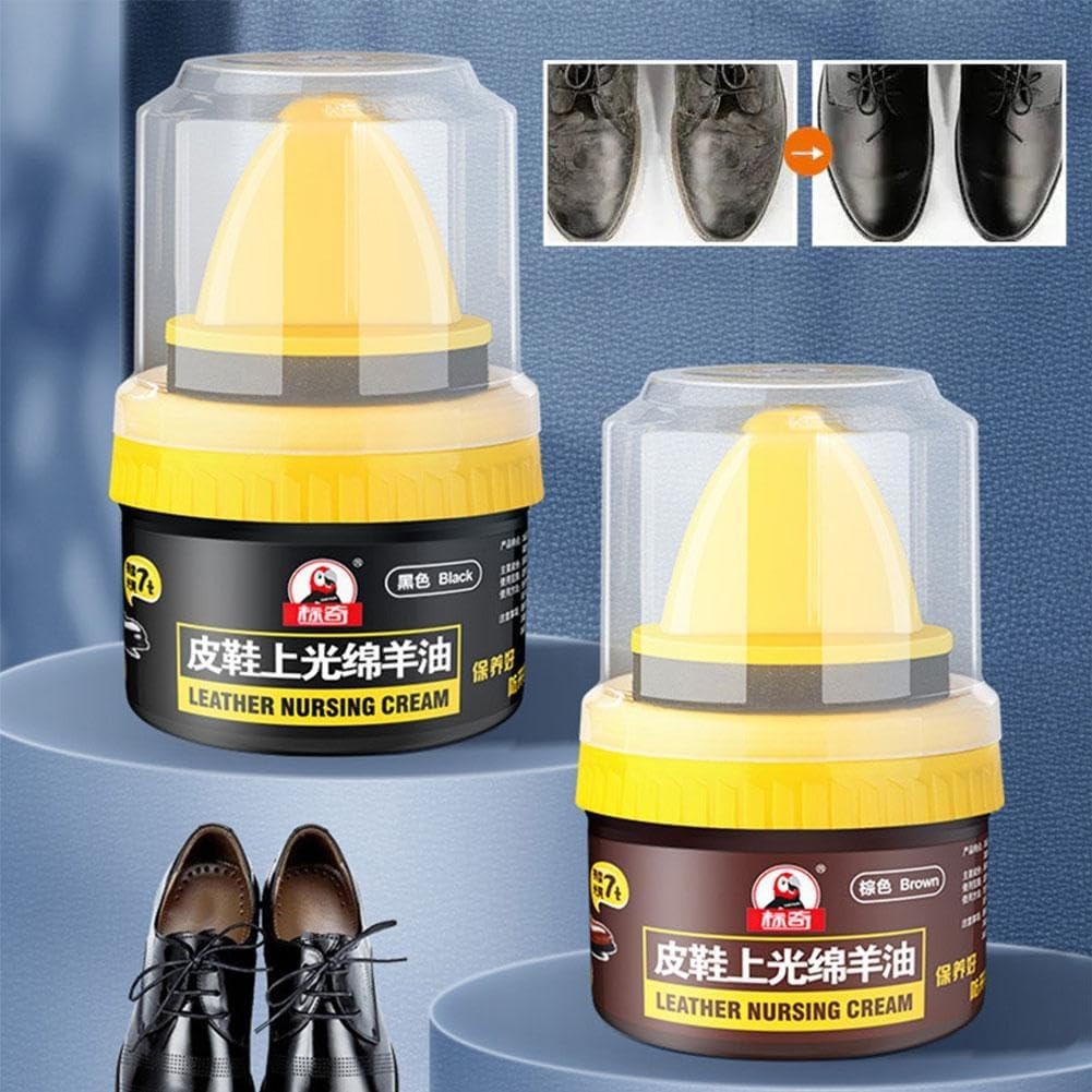 Shoe Polish-Black+Brown Combo